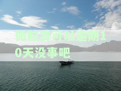 微粒贷逾期10天的影响及其应对策略——有奖问答活动
