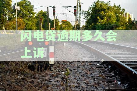 闪电贷逾期多久会上诉我：探讨逾期后的诉讼与信用影响