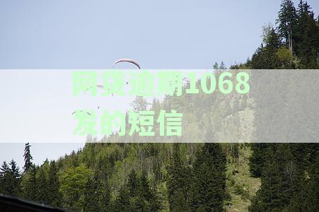 网贷逾期1068短信提醒：诉讼风险存在？如何应对与避免？