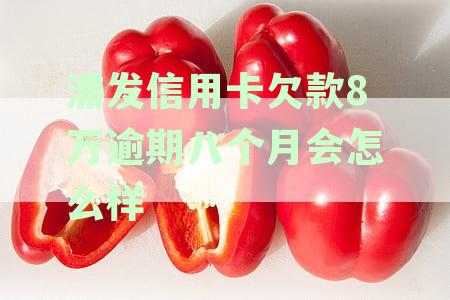 浦发信用卡8万逾期6个月：解决方法、影响和如何规划还款计划全面解析