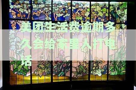 美团生活费逾期多久会给家里人打电话