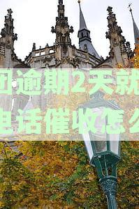 美团逾期2天就开始电话催收怎么办