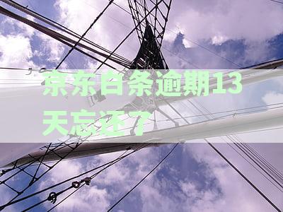 逾期13天未还款，是否会对个人信用造成影响？