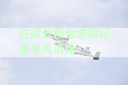 住房公积金逾期记录的消除时间及其影响因素分析