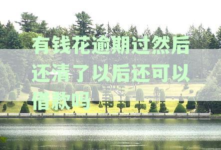 逾期还款后有钱花额度恢复是否可继续使用：安全、处理及再次借款可能性