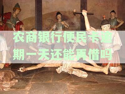 农商银行便民卡逾期一天还能再借吗：湖南农商便民卡逾期一天怎么处理？
