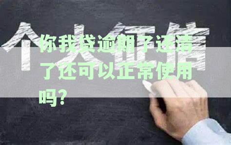 你我贷逾期还款期限调整：两天后再次借款的可行性与安全性分析