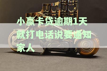 小赢卡贷逾期1天就打电话说要通知家人