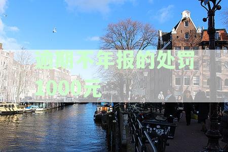 逾期未在规定期限内提交企业年报申报的企业将面临1000元的处罚