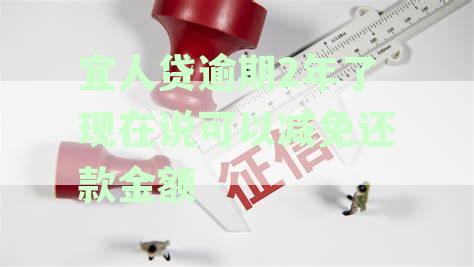 宜人贷逾期2年了现在说可以减免还款金额