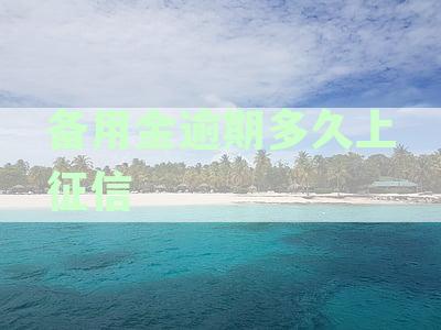 备用金逾期多久上征信吗？逾期的影响及严重性解答
