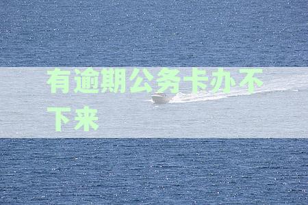 公务卡逾期可能对个人征信造成的影响及解决方法全面解析