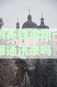 小鹅花钱逾期还款可能导致什么后果？如何避免逾期几天爆通讯录？