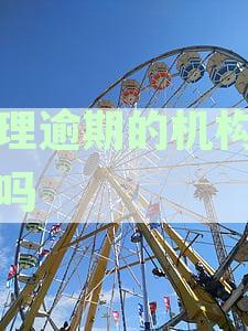 处理逾期的机构可信吗？平顶山