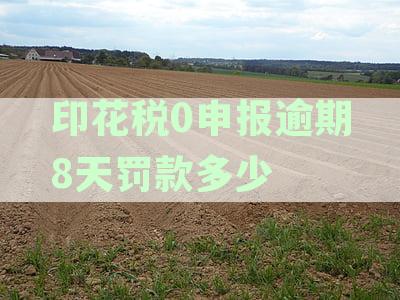 印花税逾期零申报怎么办：处罚与补申报指南