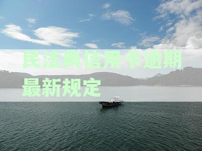 信用卡逾期问题解析：民法典规定的相关法律细节与应对策略