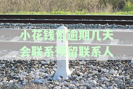小花钱包逾期几天会联系预留联系人