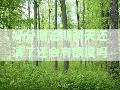 分期贷款逾期两天是否会影响信用并上征信报告？
