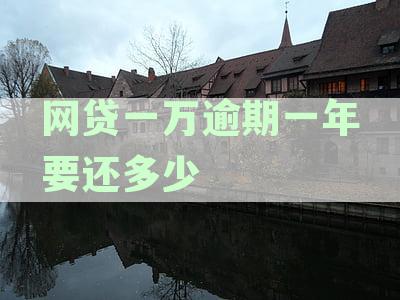 网贷一万逾期一年要还多少利息：费用计算与合理预期