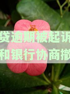 房贷逾期被起诉如何与银行协商撤诉是否需承担律师费？