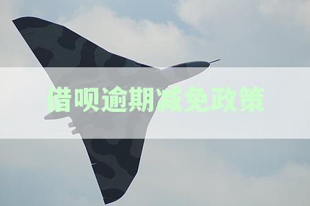 借呗逾期减免政策全面解析：如何应对逾期、减免费用及期还款？