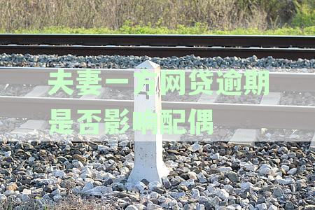 夫妻一方网贷逾期是否会影响双方贷款资格及影响因素全面解析