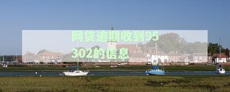 网贷逾期收到95302信息：原因、解决办法及影响全解析