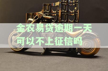金农易贷逾期一天上征信吗？如何处理？金农易贷逾期两天是否拉征信？