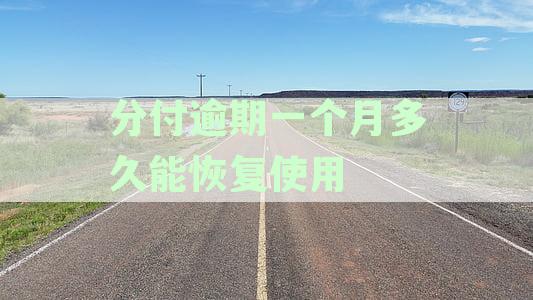 微信信用卡还款逾期一个月后的影响及恢复使用时间探讨